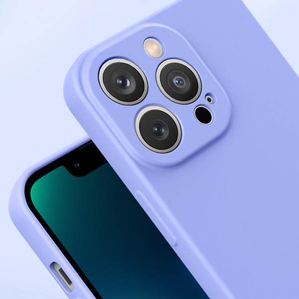 Silicone case etui Xiaomi Redmi Note 11 / Note 11S silikonowy pokrowiec beżowe
