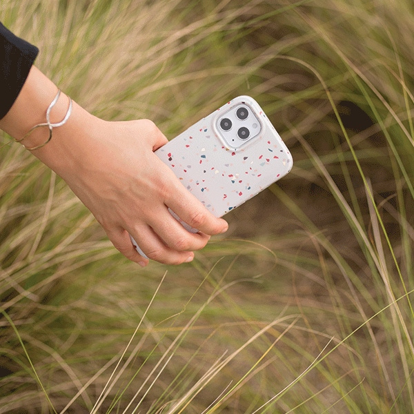 Uniq Coehl Terrazzo Case for iPhone 12 / 12 Pro 6.1&quot; - White