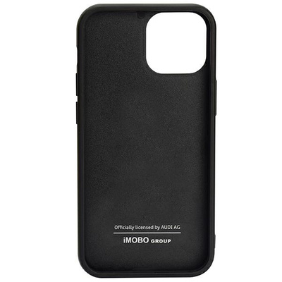 Audi Carbon Fiber Stripe iPhone 13 Pro / 13 6.1&quot; black/black hardcase AUS-TPUPCIP13P-R8/D1-BK
