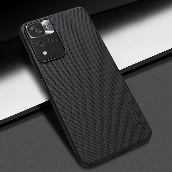 Nillkin Super Frosted Shield Pro robuste Schutzhülle für Xiaomi Redmi Note 11 Pro+ 5G schwarz