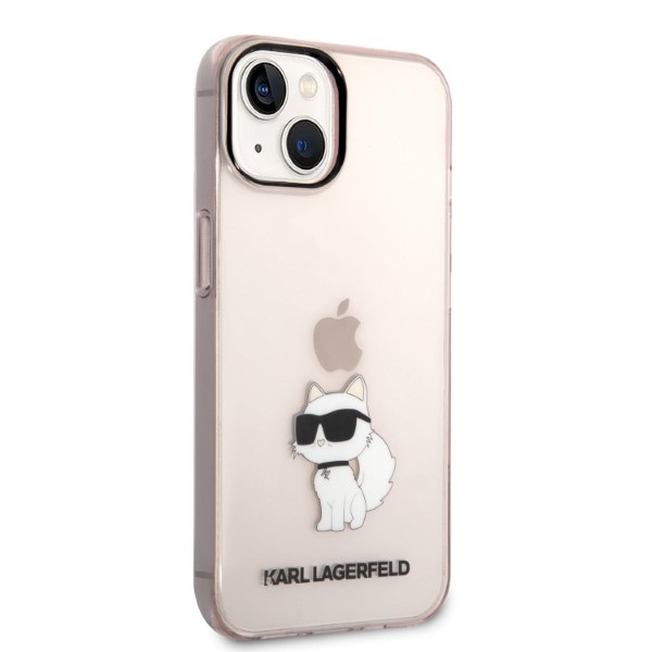 Karl Lagerfeld KLHCP14MHNCHTCP iPhone 14 Plus 6,7&quot; rosa/rosa Hardcase Ikonik Choupette