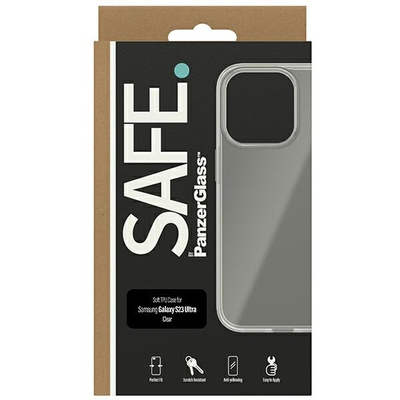 SAFE by PanzerGlass Hülle für Samsung Galaxy S23 Ultra – transparent