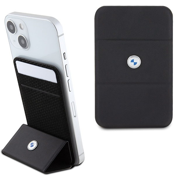 Portfel magnetyczny BMW MagSafe Signature Collection - czarny