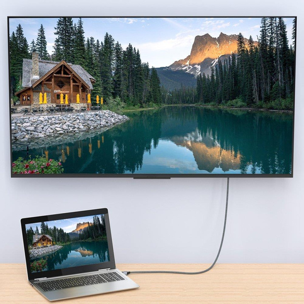 Wozinsky Kabel HDMI 2.1 8K 60 Hz 48 Gbps / 4K 120 Hz / 2K 144 Hz 1 m Silber (WHDMI-10)
