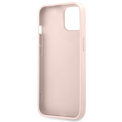 Guess 4G Big Metal Logo Case for iPhone 13 / 14 / 15 6.1&quot; - Pink