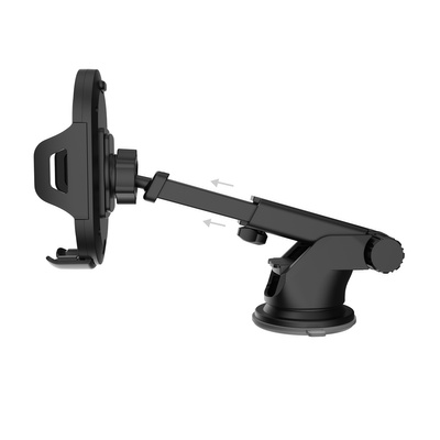Dudao Teleskop-Schwerkraft-Auto-Windschutzscheibenhalterung Schwarz (new F2S schwarz)