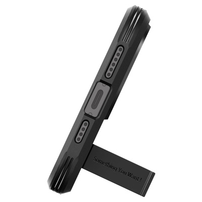 Spigen Tough Armor MagSafe iPhone 15 Pro Max Case - Black