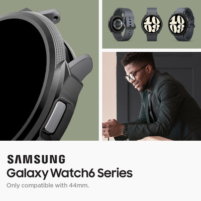 Spigen Liquid Air Case for Samsung Galaxy Watch 6 (44mm) - Matte Black
