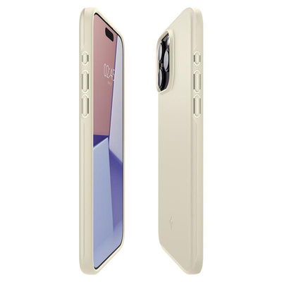 Spigen Thin Fit iPhone 15 Pro Max Case - Beige