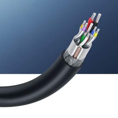 Kabel Ugreen US128 90576 USB-A 3.0 / USB-A 3.0 5Gb/s 3m - czarny