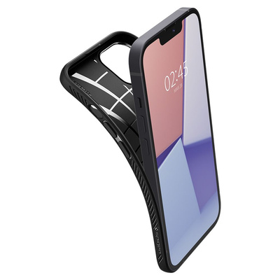 Spigen Liquid Air Hülle für iPhone 13 – Mattschwarz