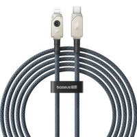 Kabel USB C - Lightning Baseus Unbreakable 20W 480Mb/s 2m - biały